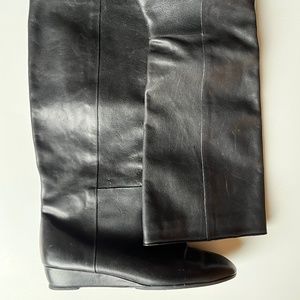 Loeffler Randall Matilde Black Leather Boots | Size 8